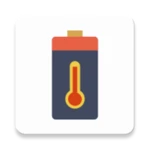 battery temperature android application logo